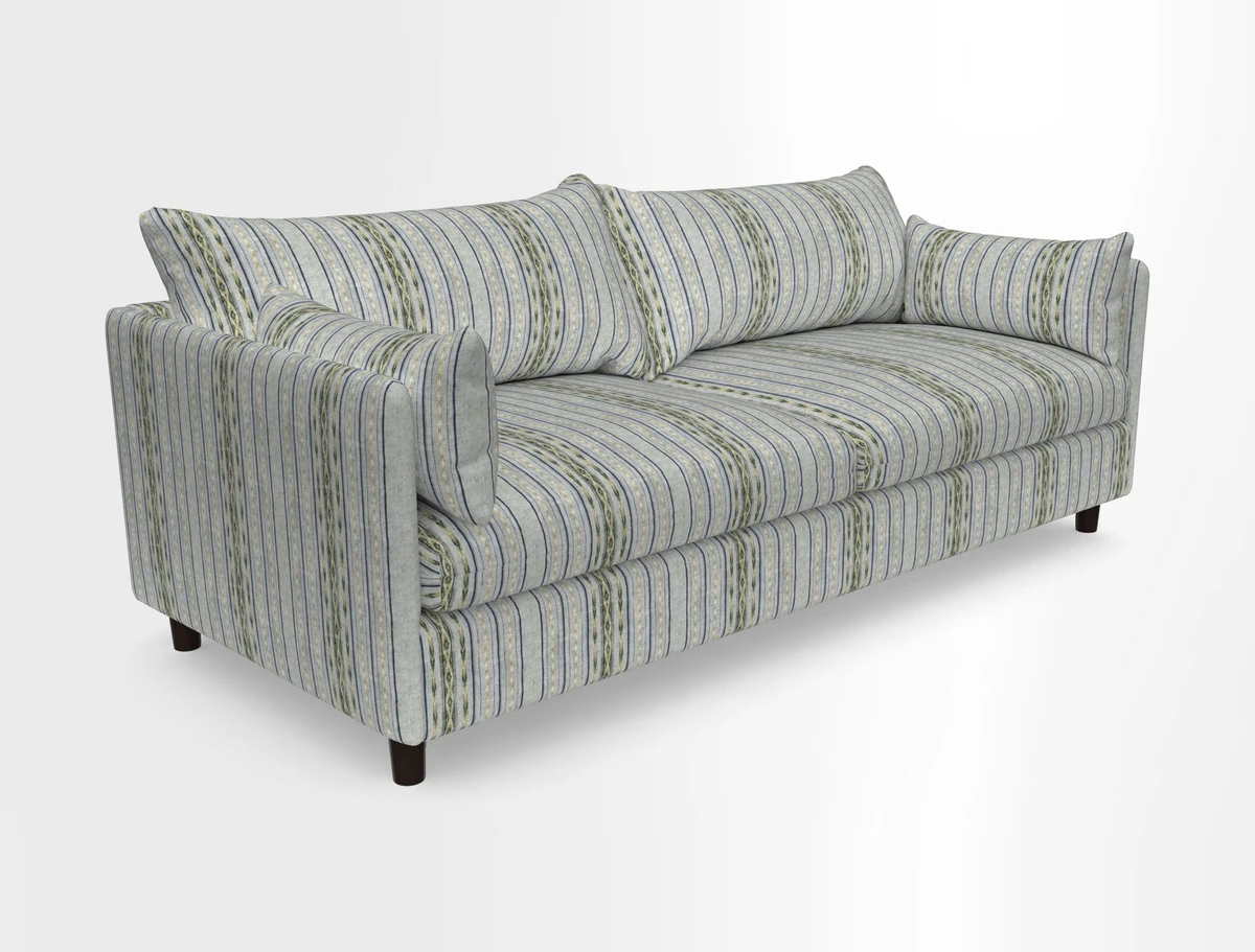 Madehurst 4 Seater Sofa in House Plain Sky. Loose cover option available