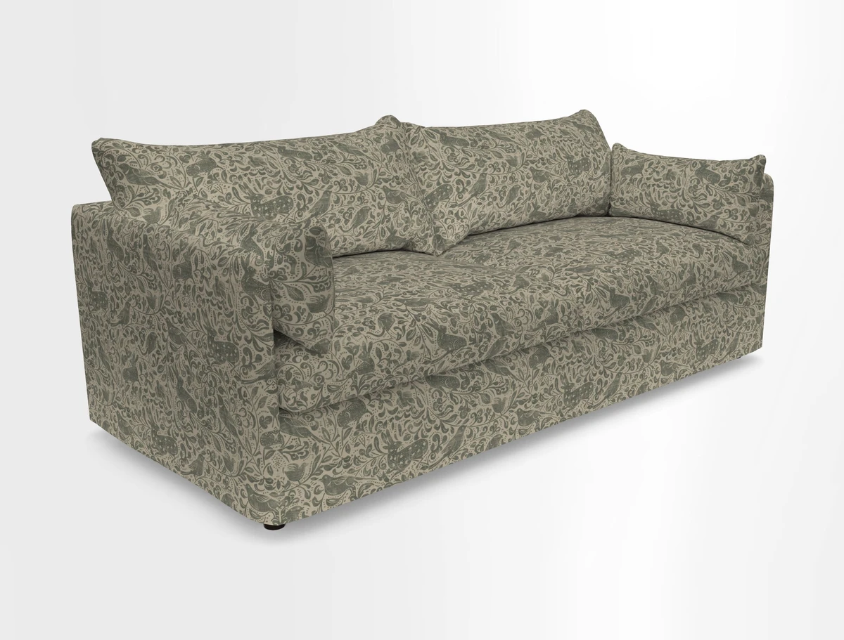 Madehurst 4 Seater Sofa in House Plain Sky. Loose cover option available