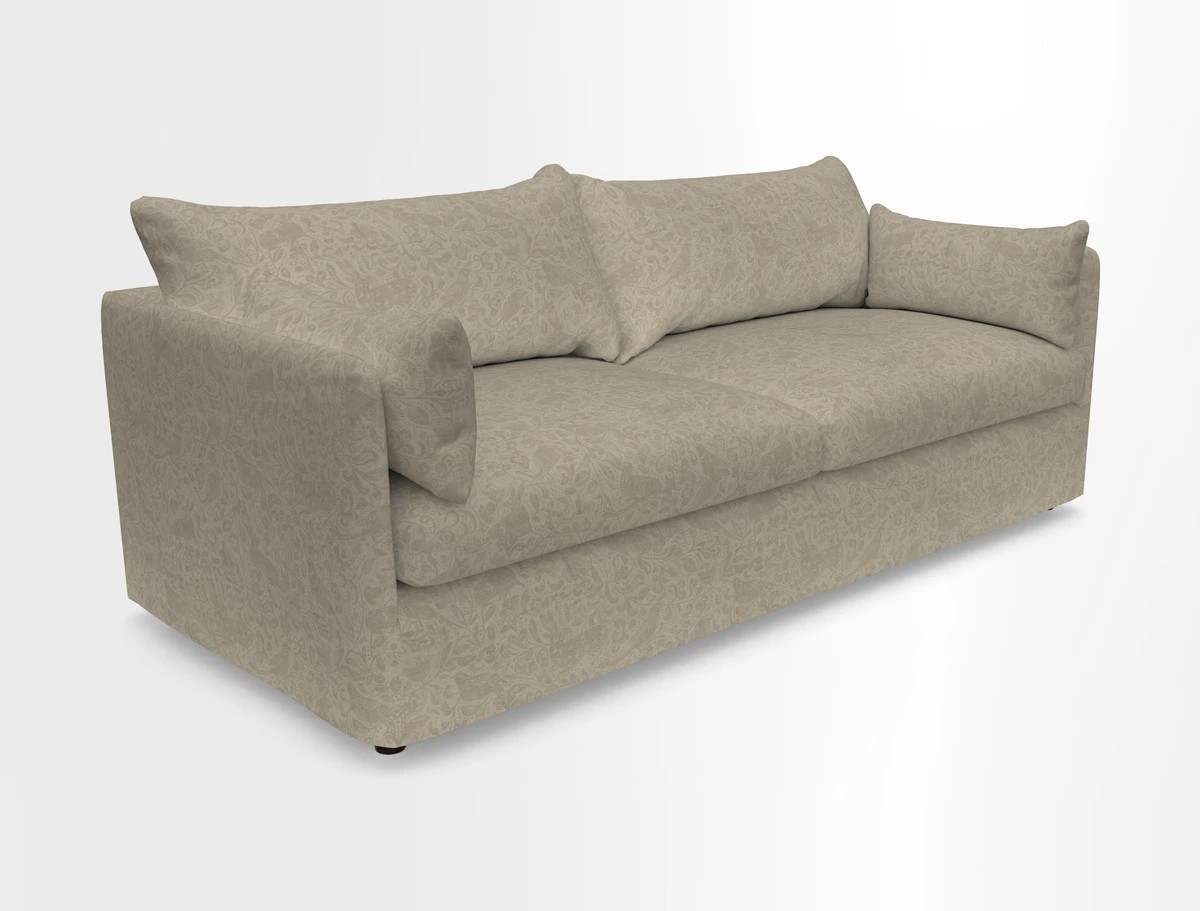 Madehurst 4 Seater Sofa in House Plain Sky. Loose cover option available