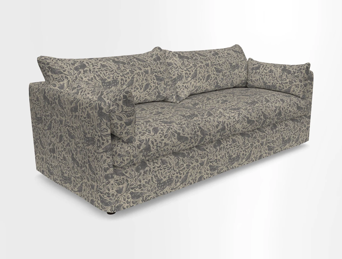 Madehurst 4 Seater Sofa in House Plain Sky. Loose cover option available