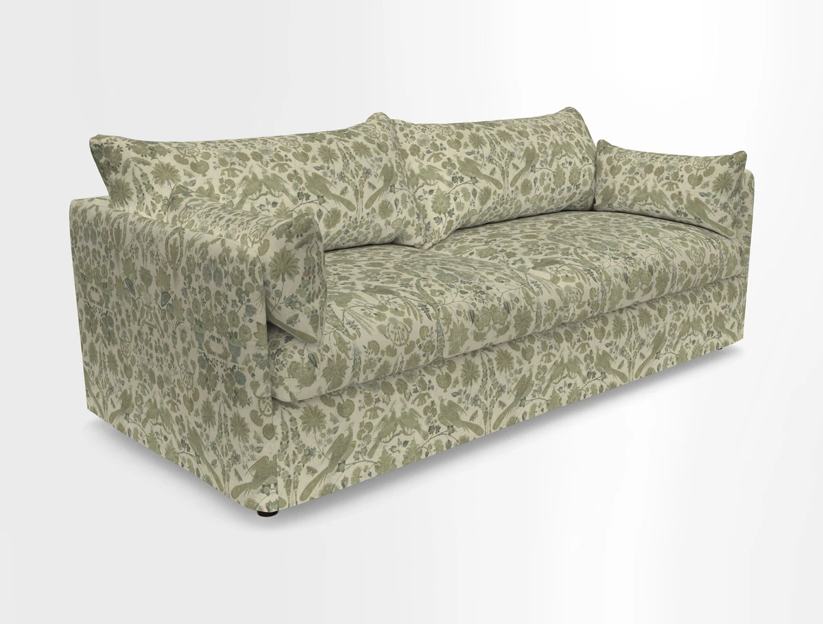 Madehurst 4 Seater Sofa in House Plain Sky. Loose cover option available