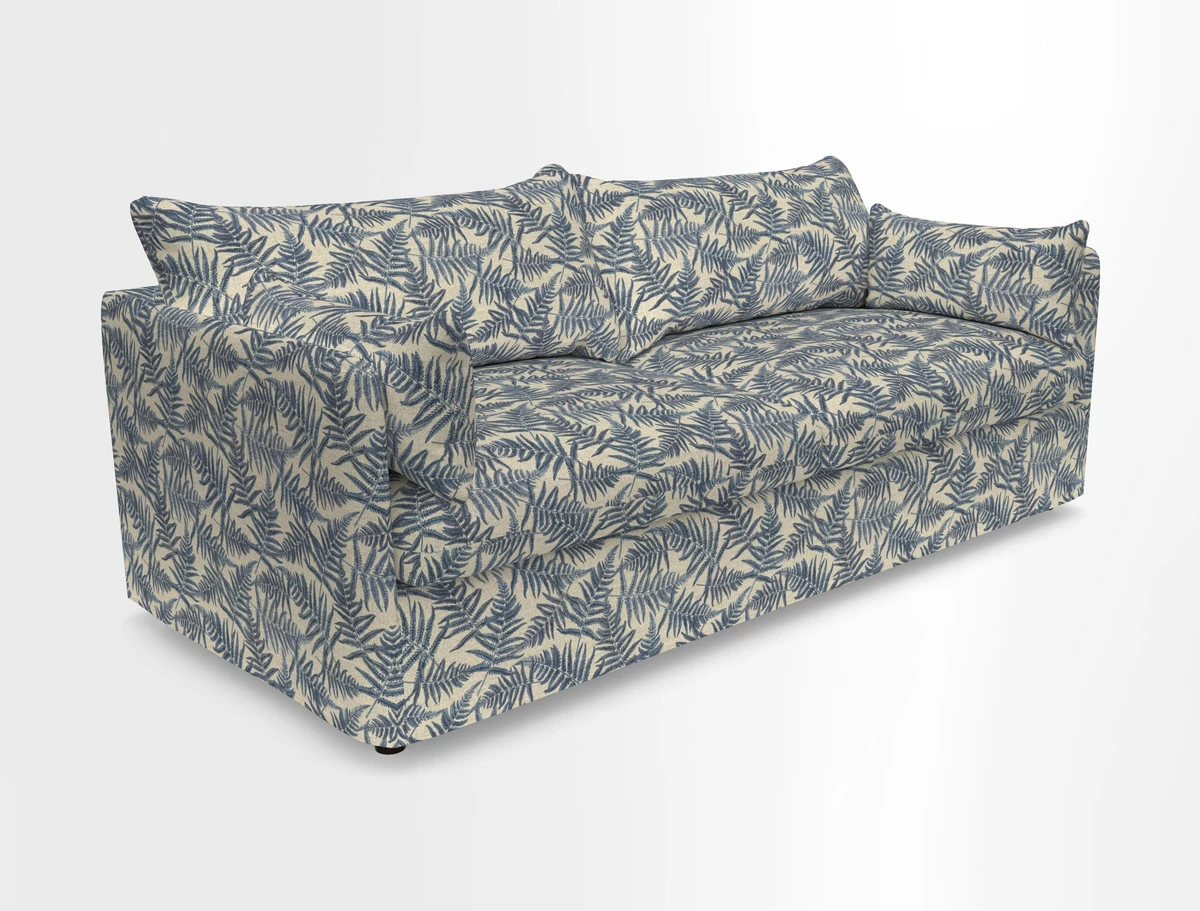 Madehurst 4 Seater Sofa in House Plain Sky. Loose cover option available