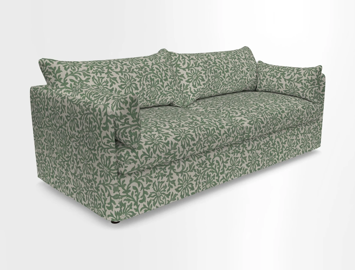 Madehurst 4 Seater Sofa in House Plain Sky. Loose cover option available