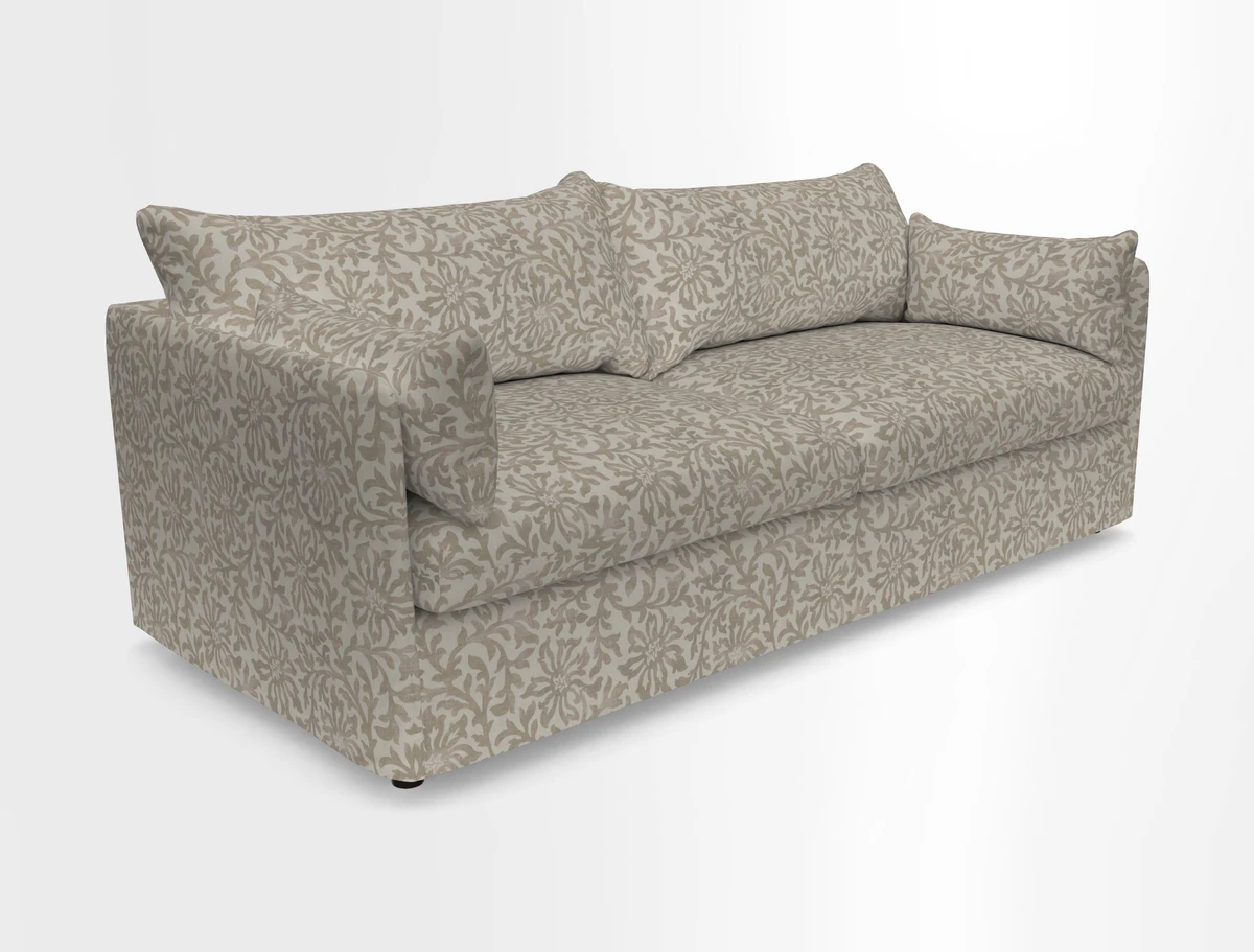 Madehurst 4 Seater Sofa in House Plain Sky. Loose cover option available
