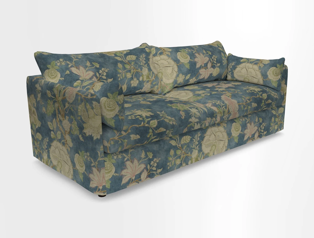 Madehurst 4 Seater Sofa in House Plain Sky. Loose cover option available