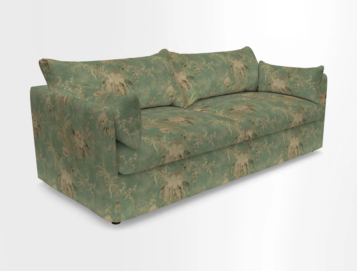 Madehurst 4 Seater Sofa in House Plain Sky. Loose cover option available