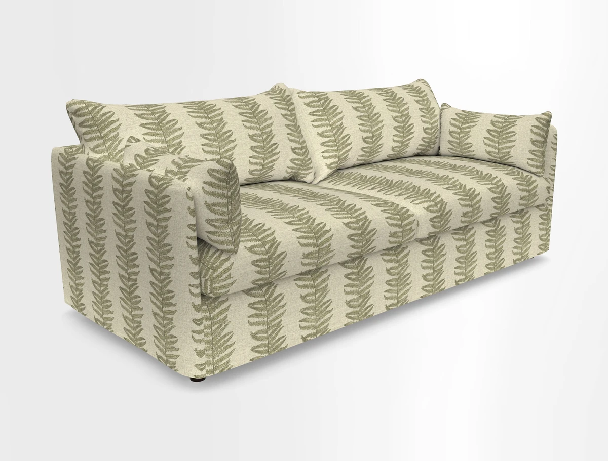 Madehurst 4 Seater Sofa in House Plain Sky. Loose cover option available