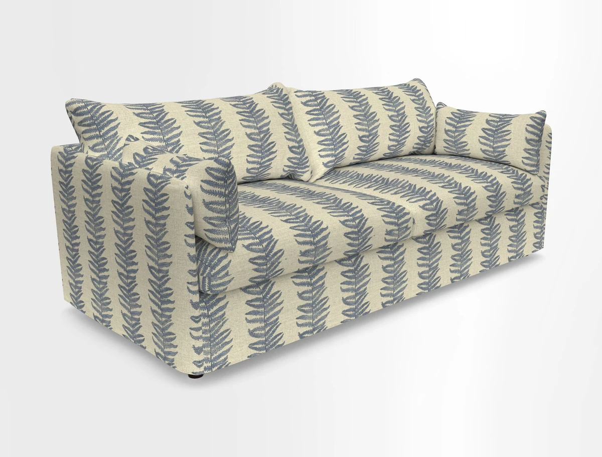 Madehurst 4 Seater Sofa in House Plain Sky. Loose cover option available