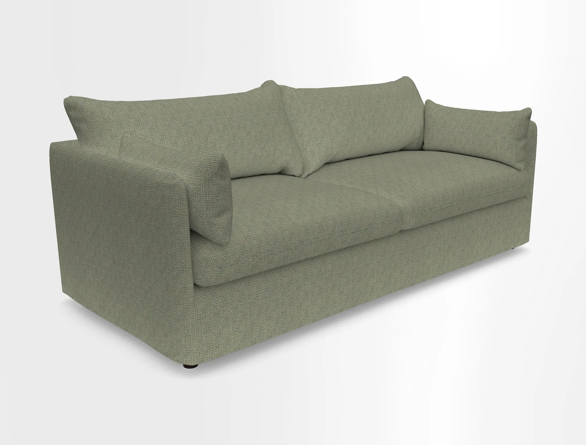 Madehurst 4 Seater Sofa in House Plain Sky. Loose cover option available