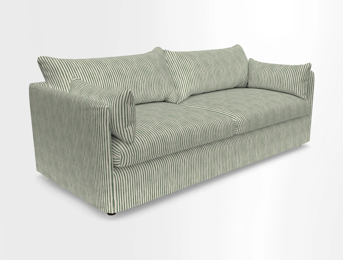 Madehurst 4 Seater Sofa in House Plain Sky. Loose cover option available