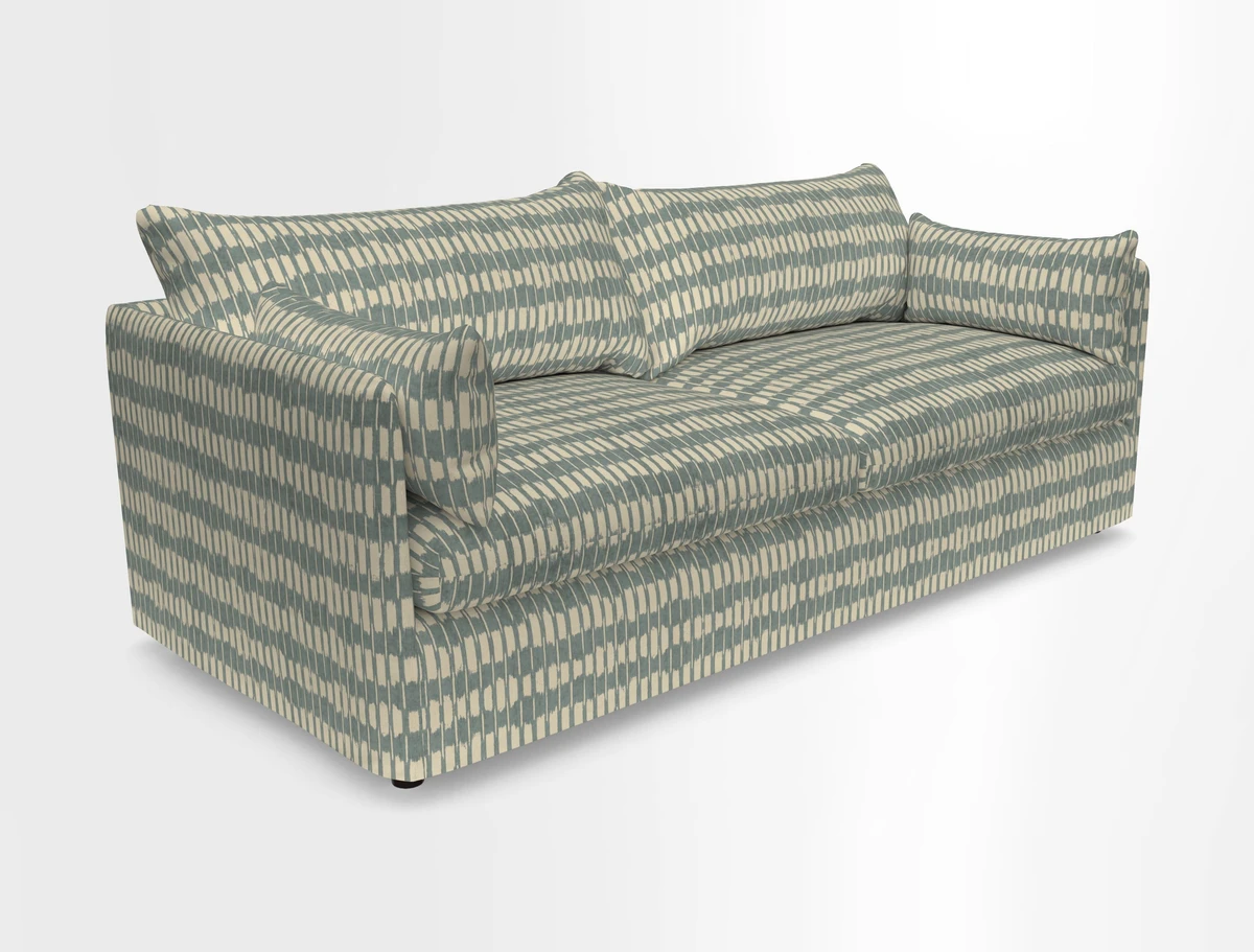 Madehurst 4 Seater Sofa in House Plain Sky. Loose cover option available