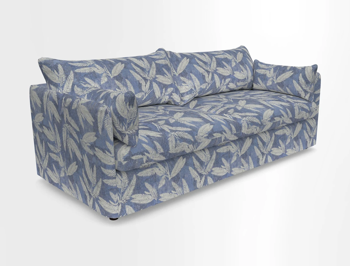 Madehurst 4 Seater Sofa in House Plain Sky. Loose cover option available