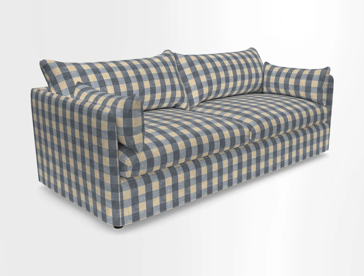 Madehurst 4 Seater Sofa in House Plain Sky. Loose cover option available