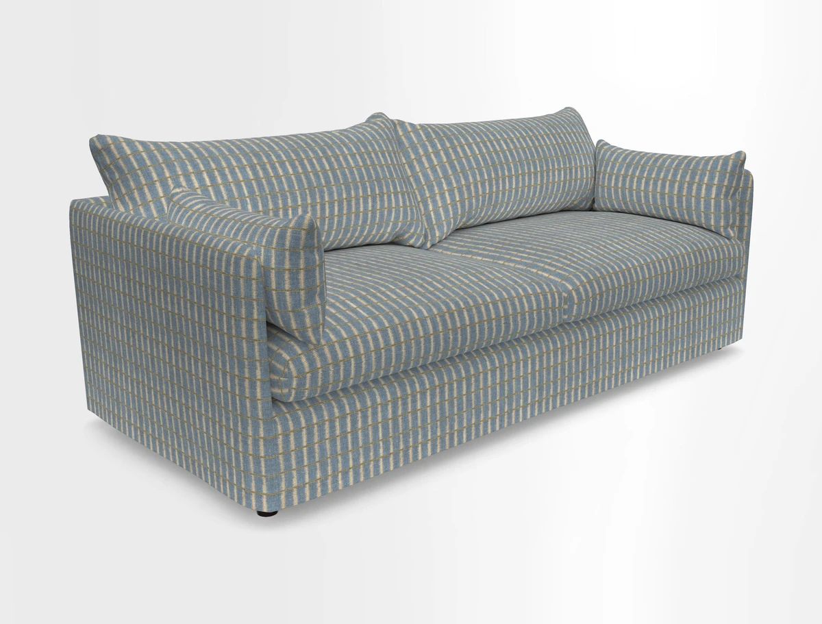 Madehurst 4 Seater Sofa in House Plain Sky. Loose cover option available