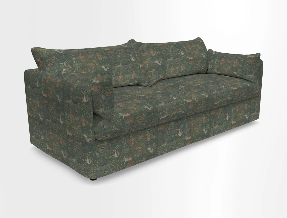 Madehurst 4 Seater Sofa in House Plain Sky. Loose cover option available