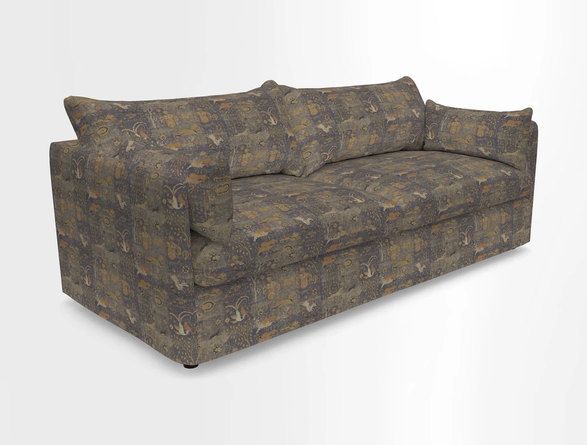 Madehurst 4 Seater Sofa in House Plain Sky. Loose cover option available