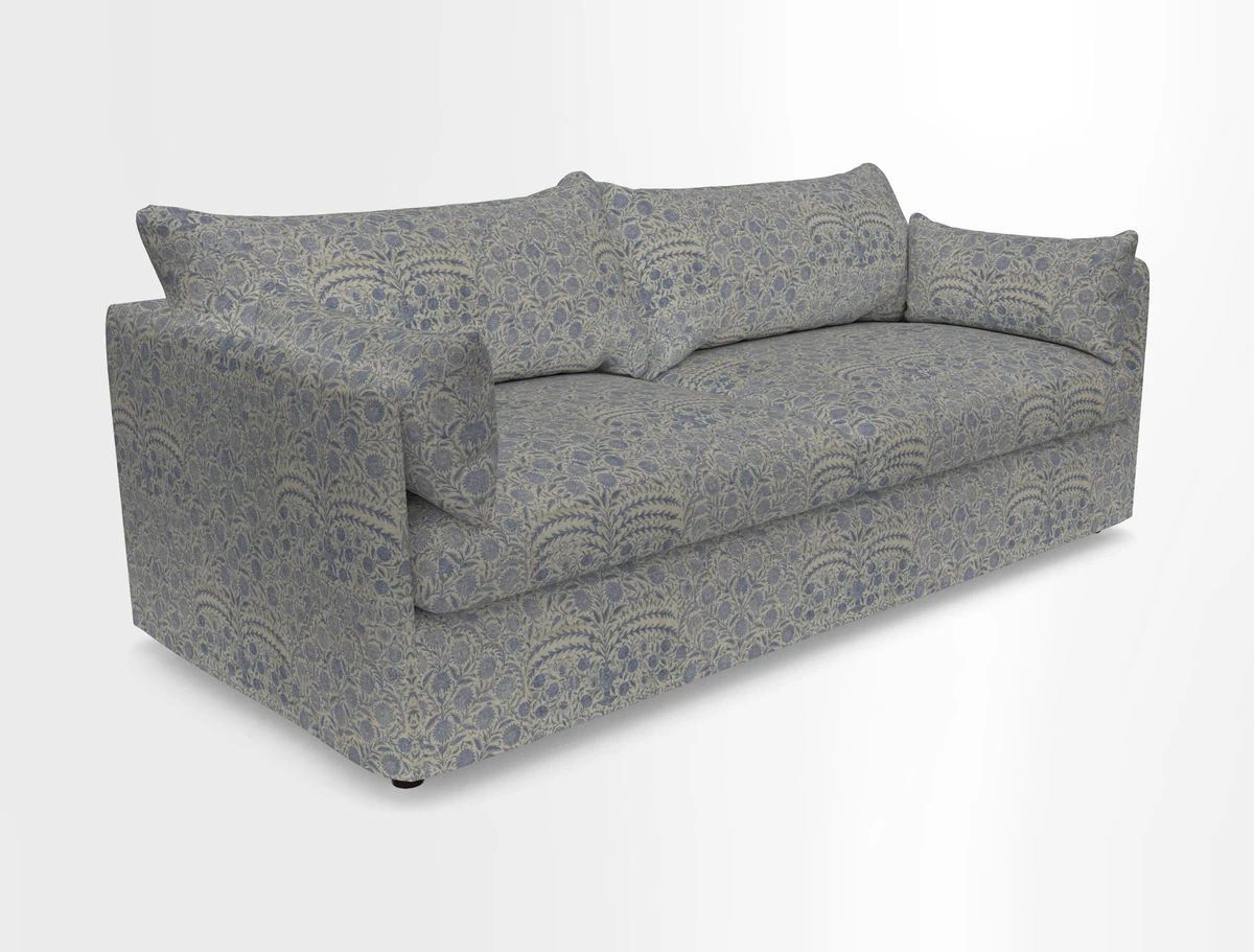 Madehurst 4 Seater Sofa in House Plain Sky. Loose cover option available