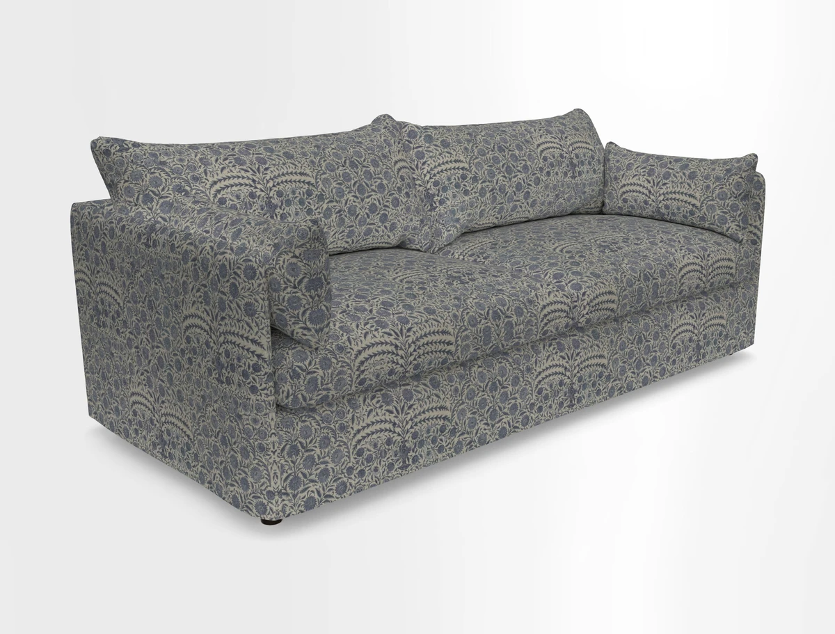 Madehurst 4 Seater Sofa in House Plain Sky. Loose cover option available