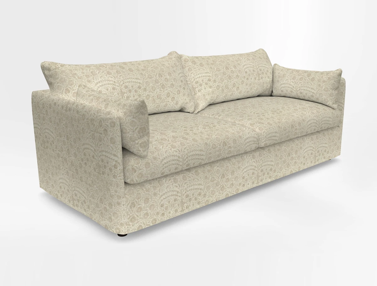 Madehurst 4 Seater Sofa in House Plain Sky. Loose cover option available