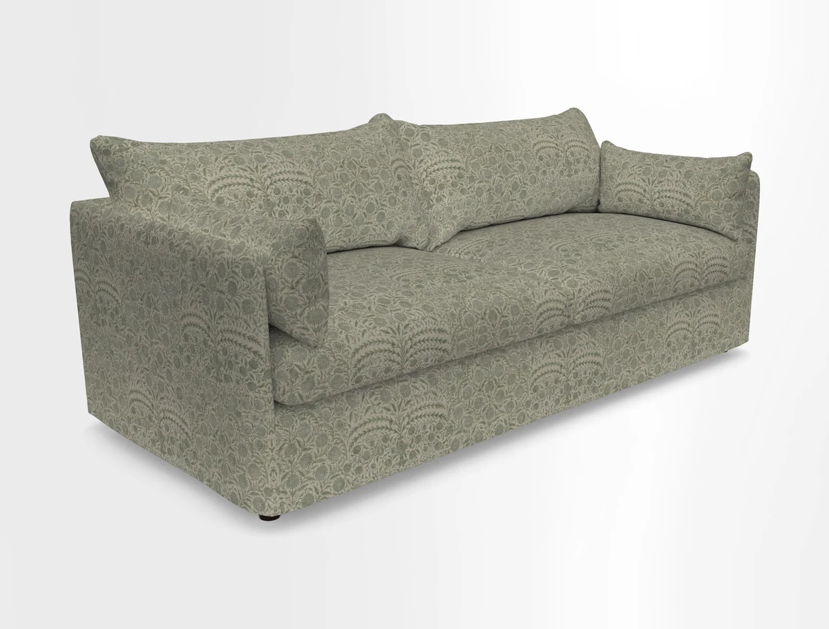 Madehurst 4 Seater Sofa in House Plain Sky. Loose cover option available