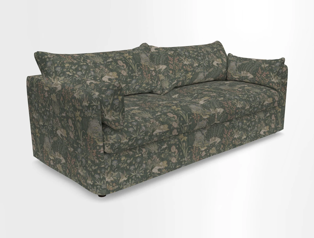 Madehurst 4 Seater Sofa in House Plain Sky. Loose cover option available
