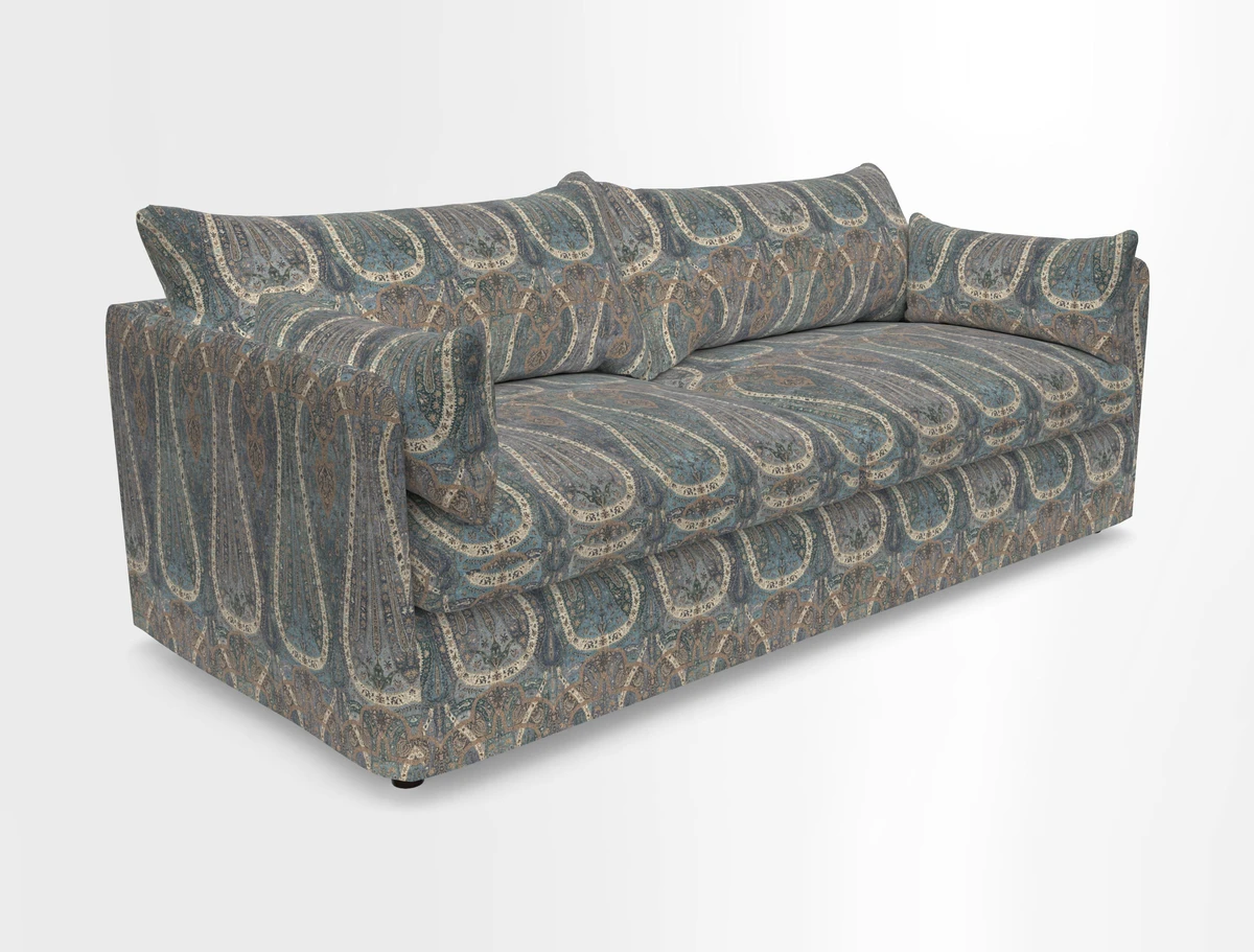 Madehurst 4 Seater Sofa in House Plain Sky. Loose cover option available