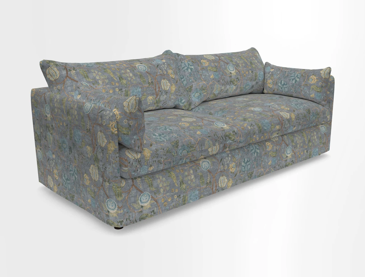 Madehurst 4 Seater Sofa in House Plain Sky. Loose cover option available
