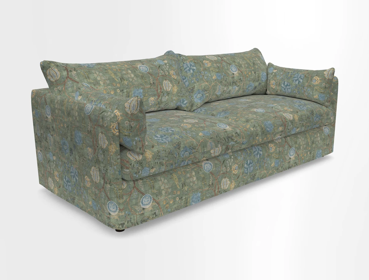 Madehurst 4 Seater Sofa in House Plain Sky. Loose cover option available