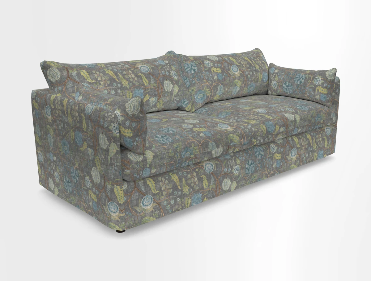 Madehurst 4 Seater Sofa in House Plain Sky. Loose cover option available