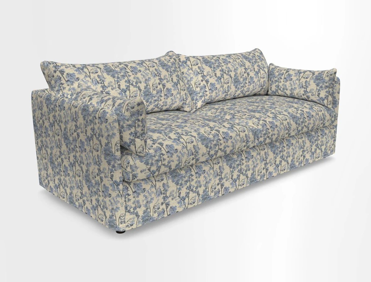 Madehurst 4 Seater Sofa in House Plain Sky. Loose cover option available