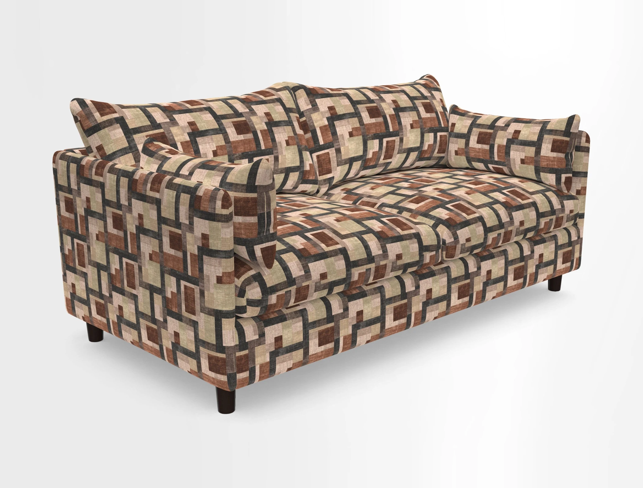 Madehurst 3 Seater Sofa in House Plain Sky. Loose cover option available