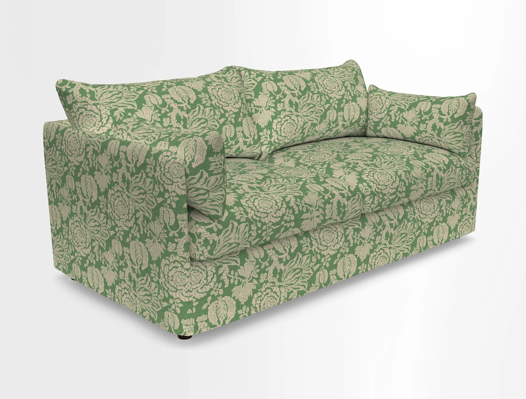 Madehurst 3 Seater Sofa in House Plain Sky. Loose cover option available
