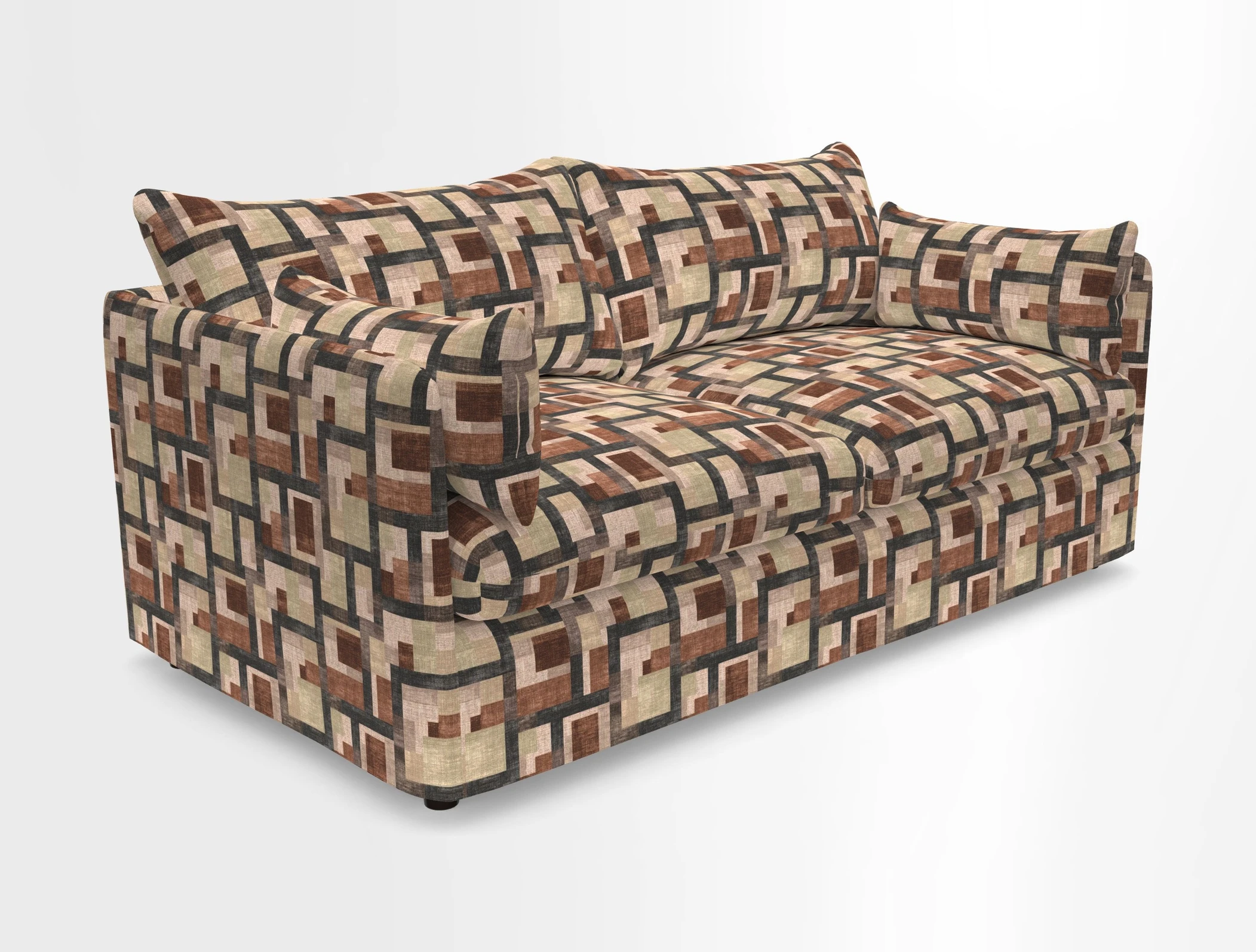 Madehurst 3 Seater Sofa in House Plain Sky. Loose cover option available