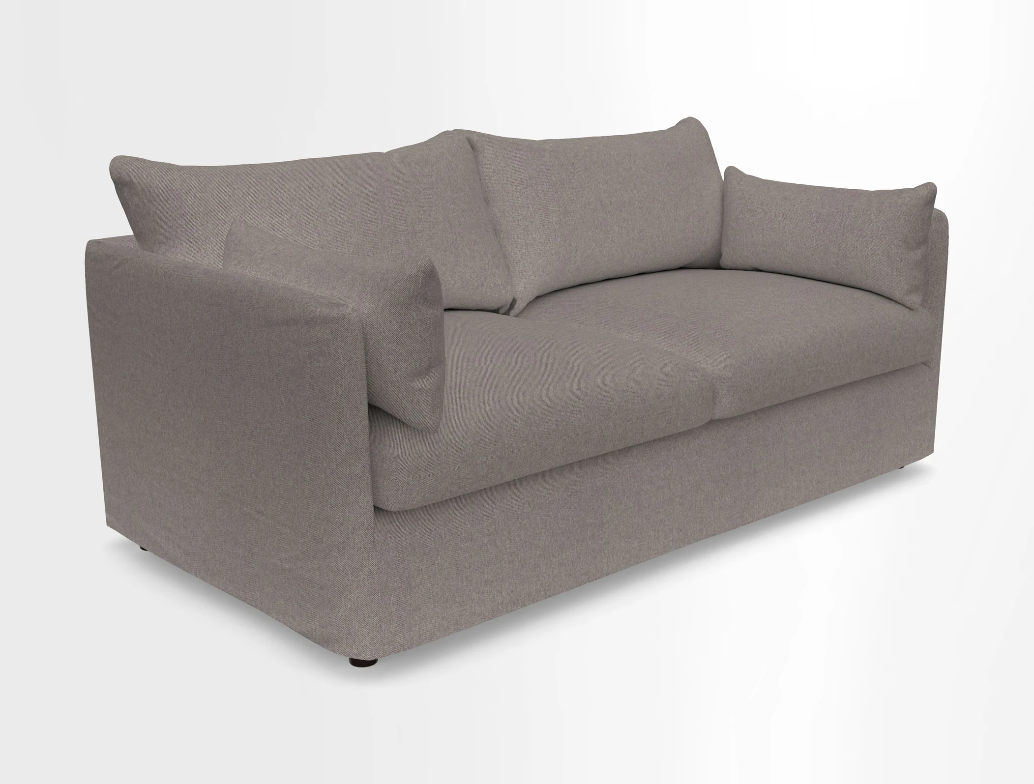 Madehurst 3 Seater Sofa in House Plain Sky. Loose cover option available