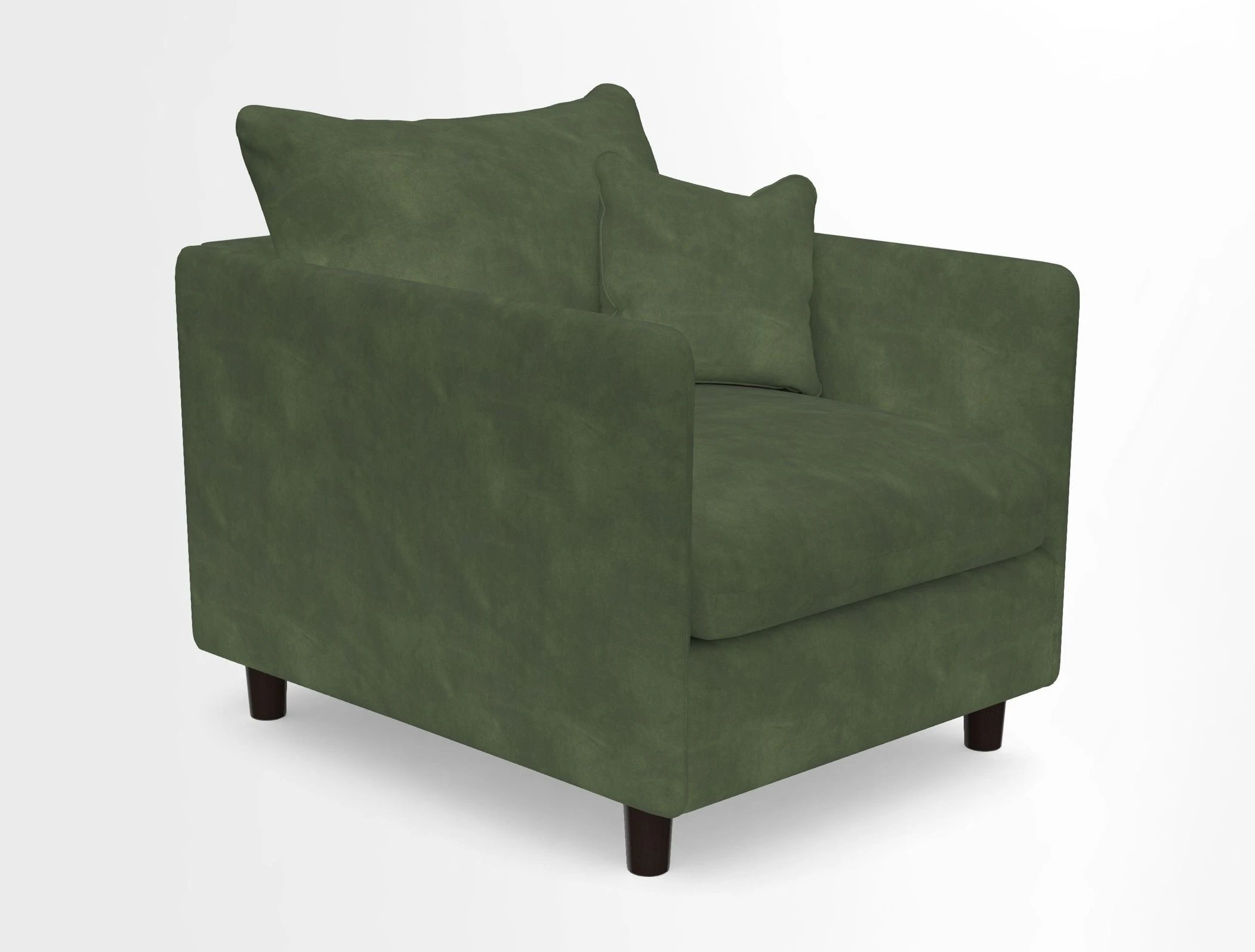 Madehurst Chair in Two Tone Plain Biscuit. Loose cover option available
