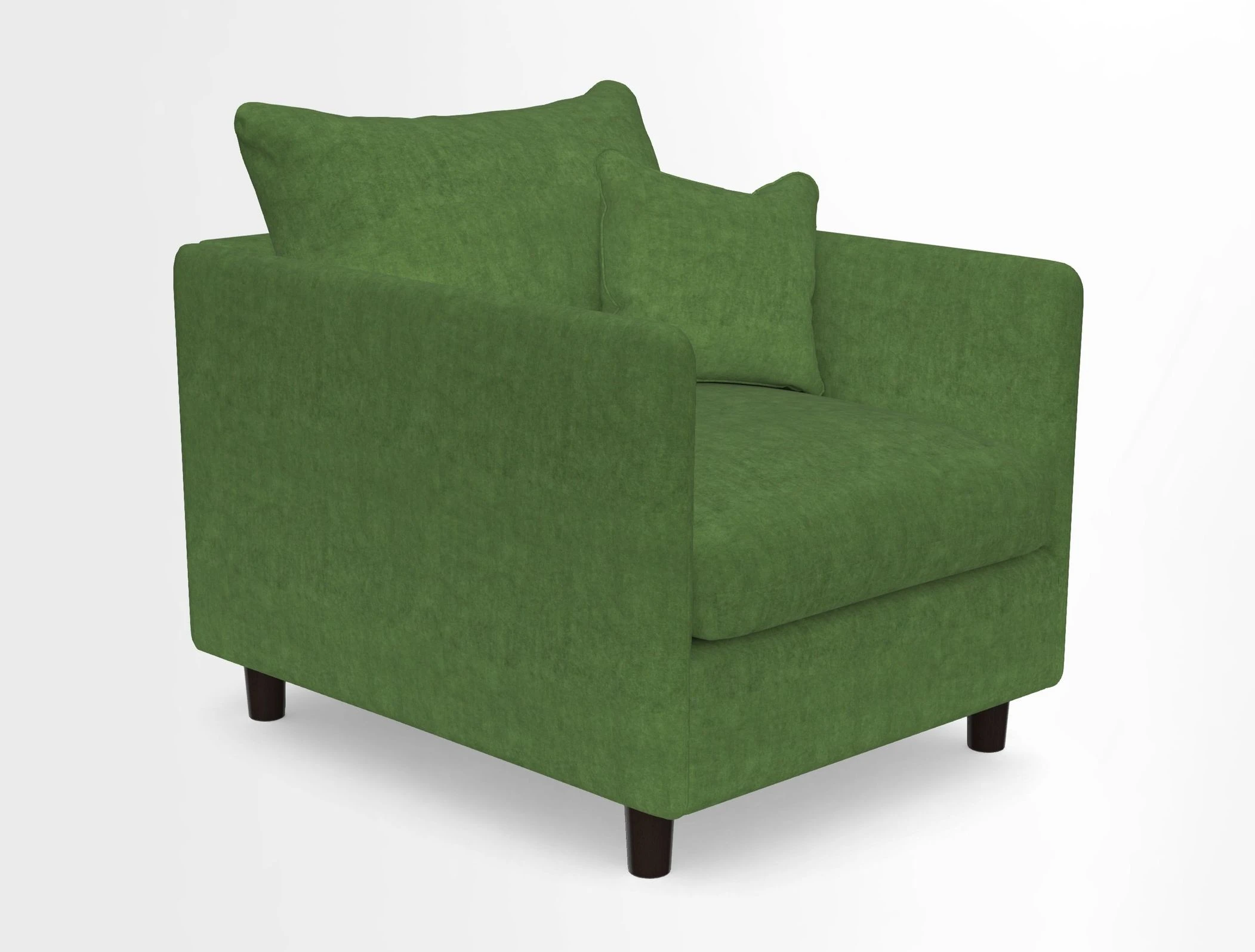 Madehurst Chair in Two Tone Plain Biscuit. Loose cover option available