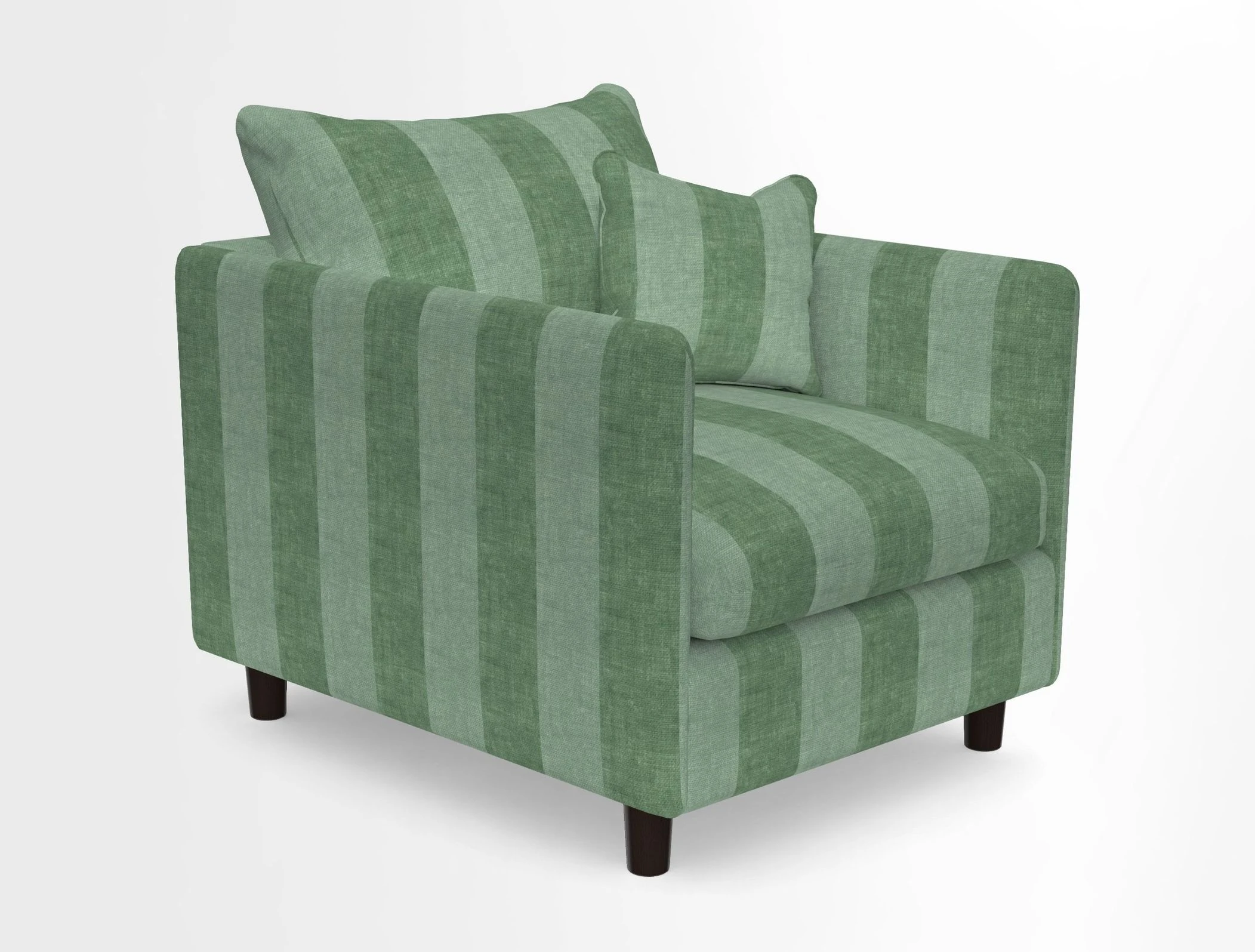 Madehurst Chair in Two Tone Plain Biscuit. Loose cover option available