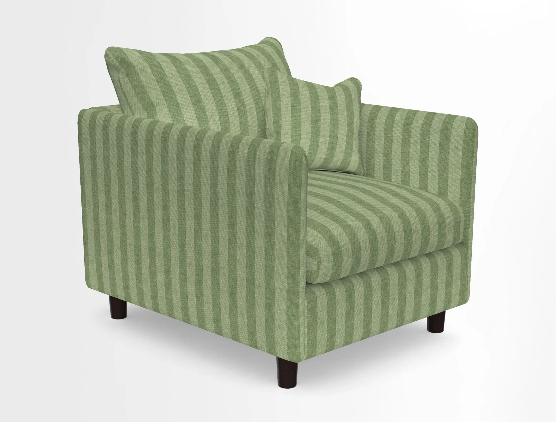 Madehurst Chair in Two Tone Plain Biscuit. Loose cover option available