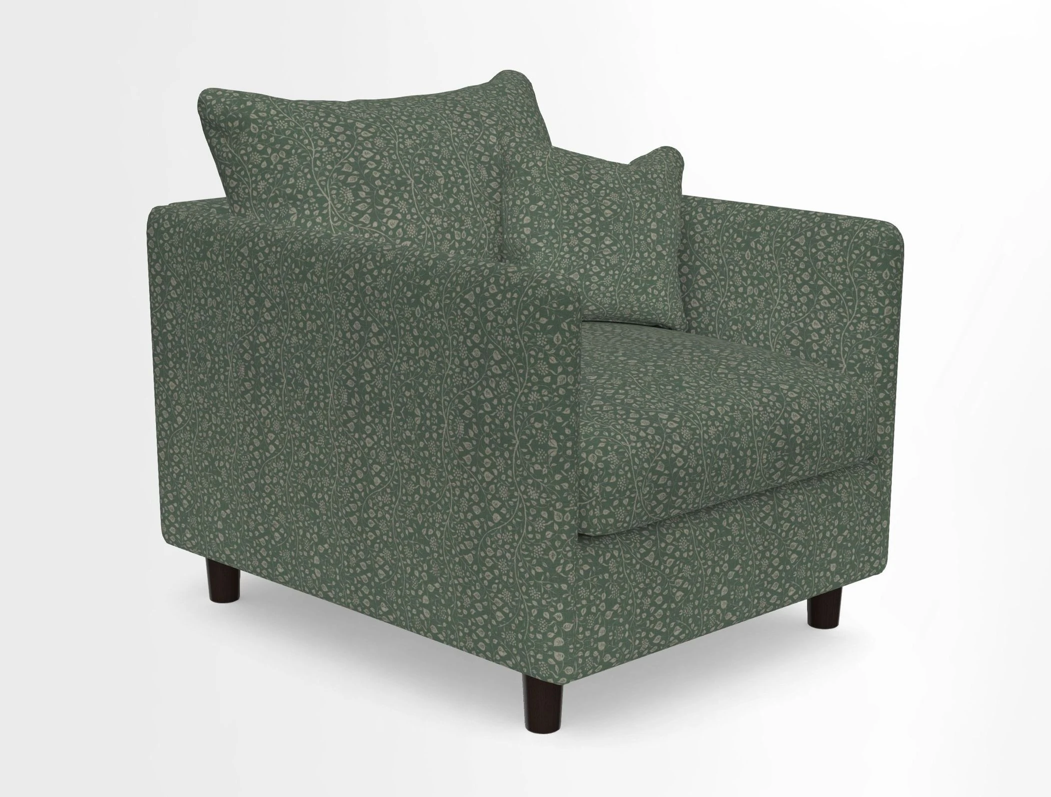 Madehurst Chair in Two Tone Plain Biscuit. Loose cover option available