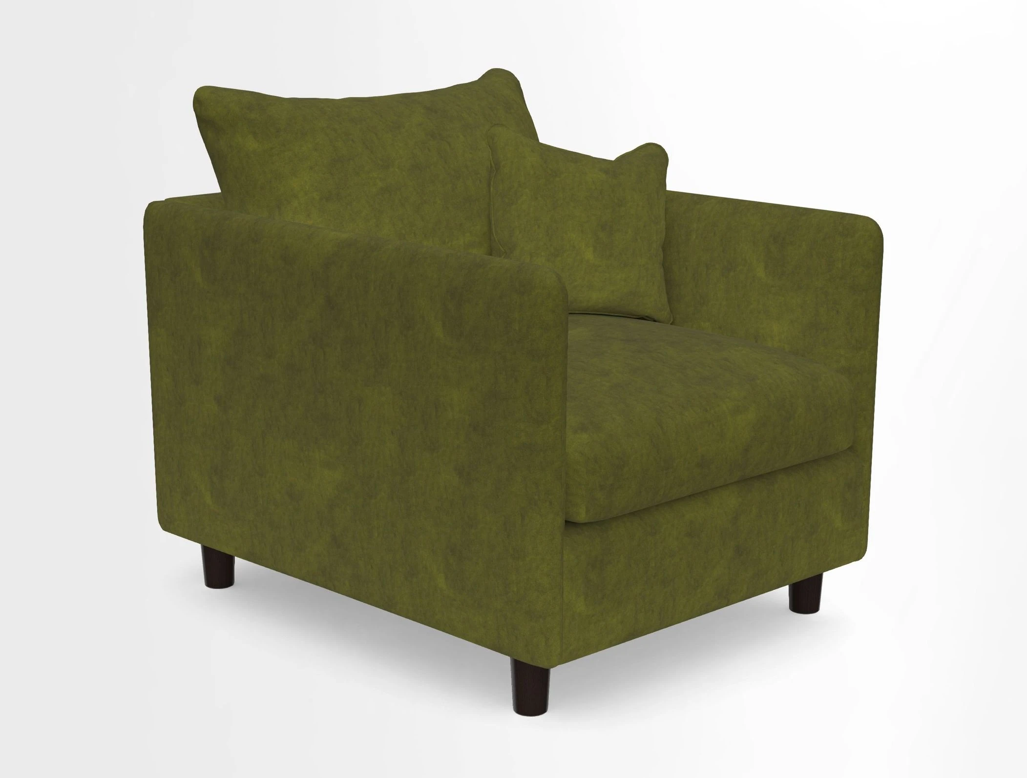 Madehurst Chair in Two Tone Plain Biscuit. Loose cover option available
