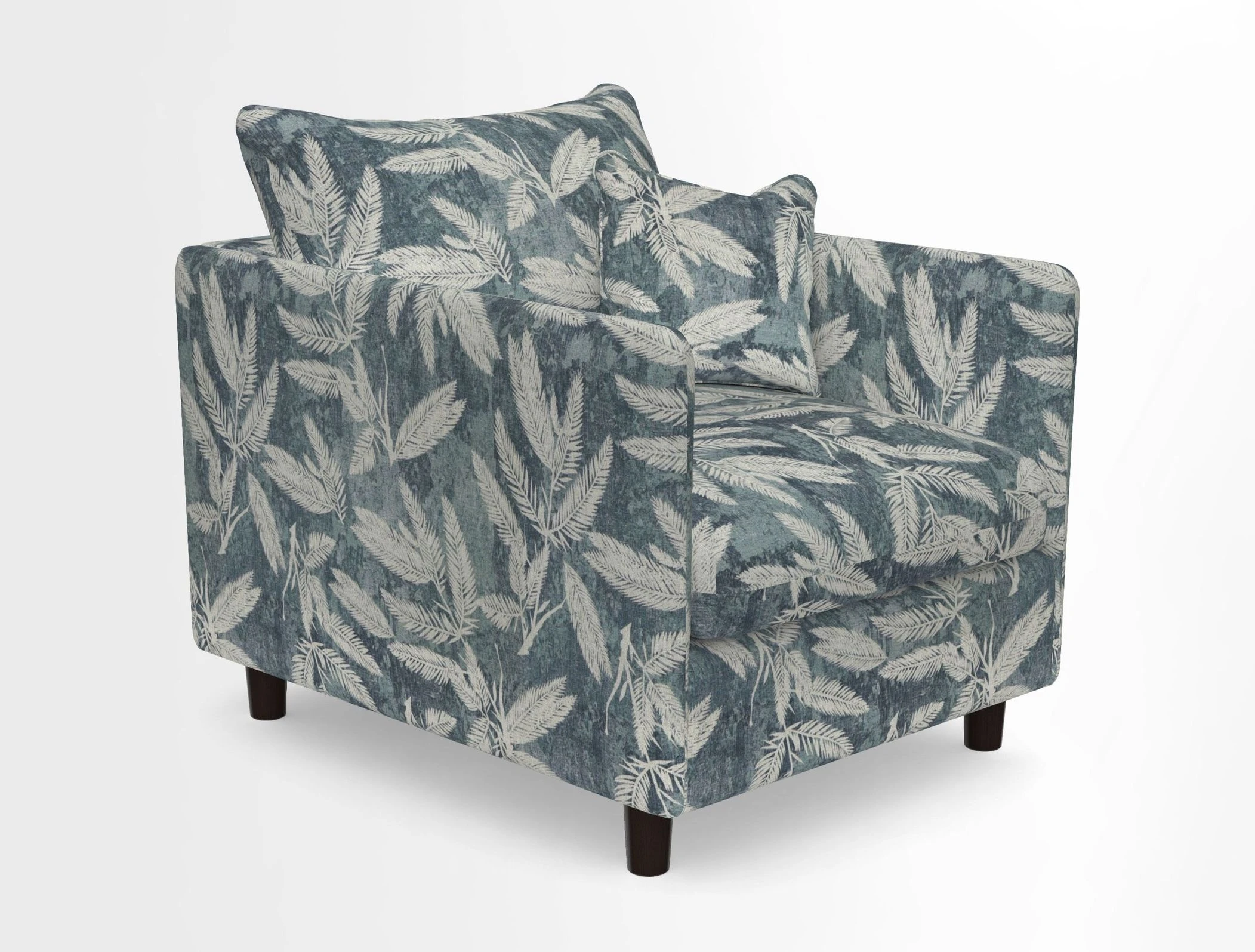 Madehurst Chair in Two Tone Plain Biscuit. Loose cover option available