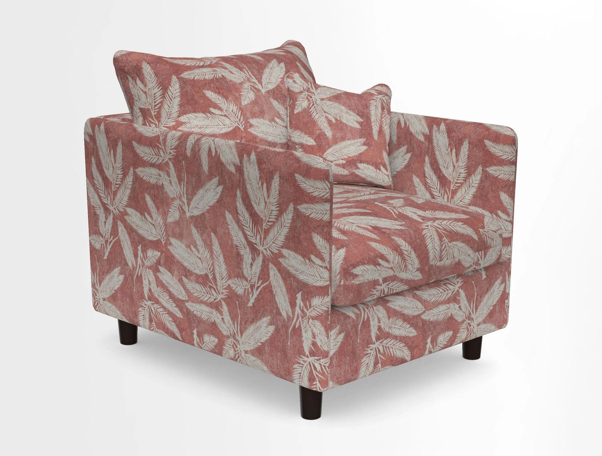 Madehurst Chair in Two Tone Plain Biscuit. Loose cover option available