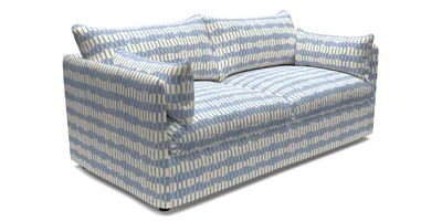 専用　biscuits couch sofa 青チェック柄 bf-020.jpg