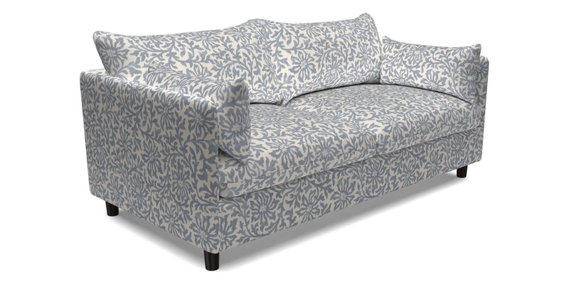 Madehurst 3 Seater Sofa in House Plain Sky. Loose cover option available