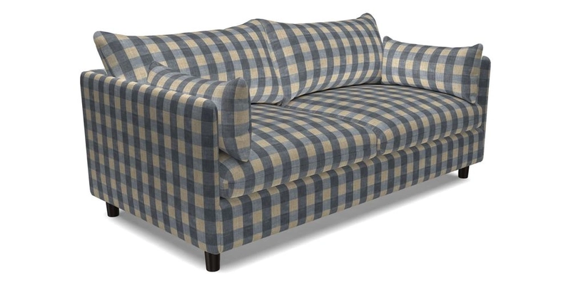 Madehurst 3 Seater Sofa in House Plain Sky. Loose cover option available