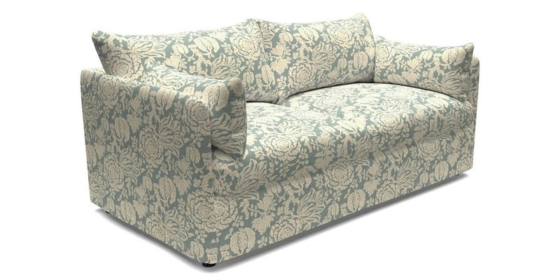 Madehurst 3 Seater Sofa in House Plain Sky. Loose cover option available