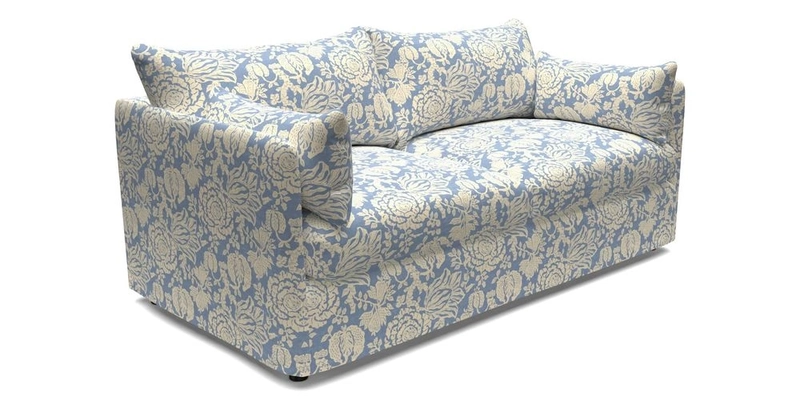 Madehurst 3 Seater Sofa in House Plain Sky. Loose cover option available