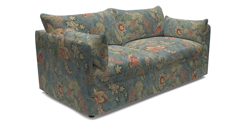 Madehurst 3 Seater Sofa in House Plain Sky. Loose cover option available
