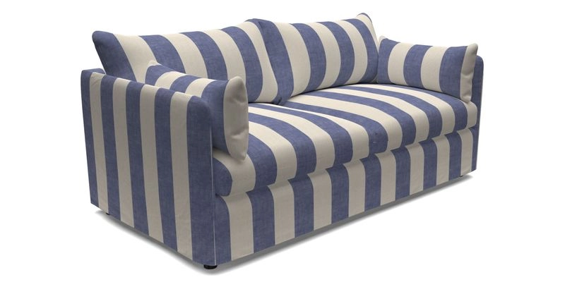 Madehurst 3 Seater Sofa in House Plain Sky. Loose cover option available