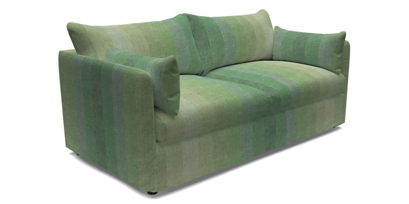 Madehurst 3 Seater Sofa in House Plain Sky. Loose cover option available